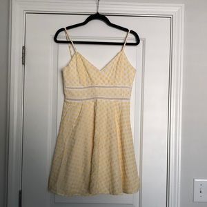 Yellow and White Floral Sundress